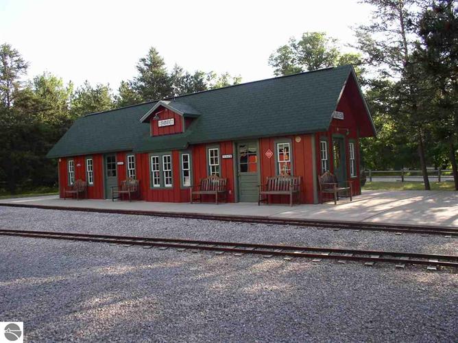 Michigan AuSable Valley Railroad - From Real Estate Listing (newer photo)